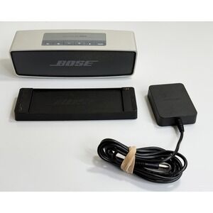 Bose SoundLink Mini Bluetooth Speaker Silver Portable Wireless Audio